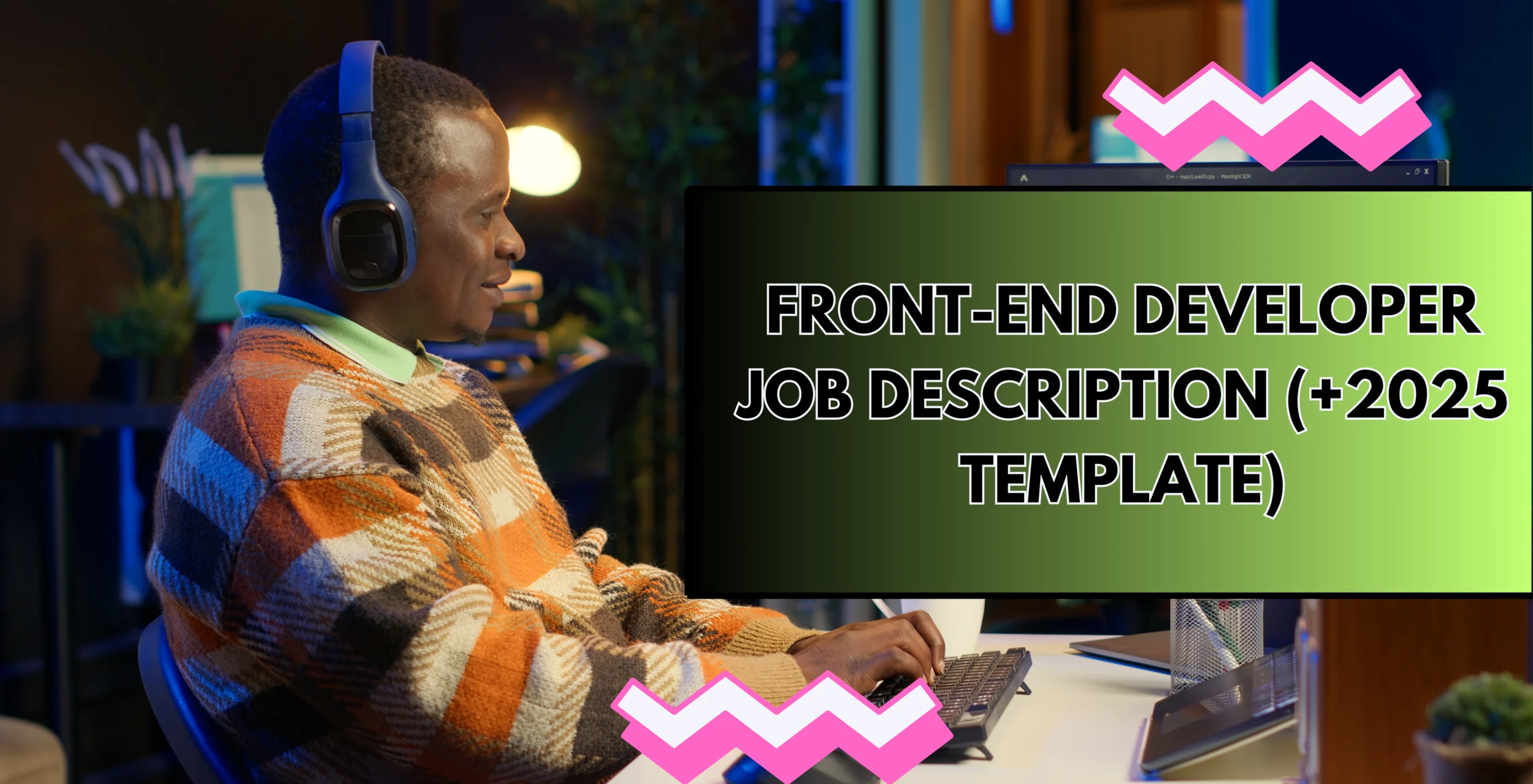 front end software developer job description template