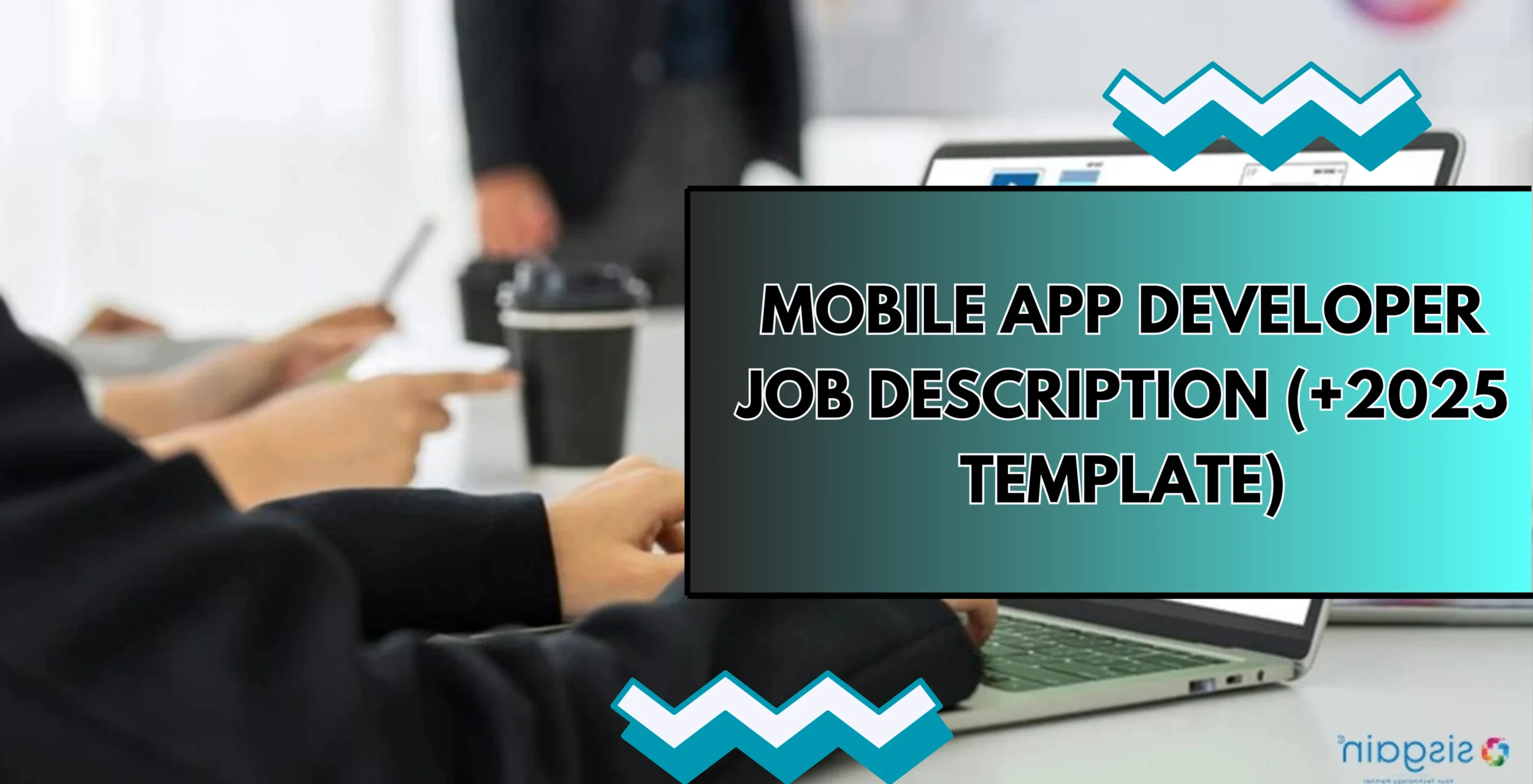 cover image for the mobile app job description page template