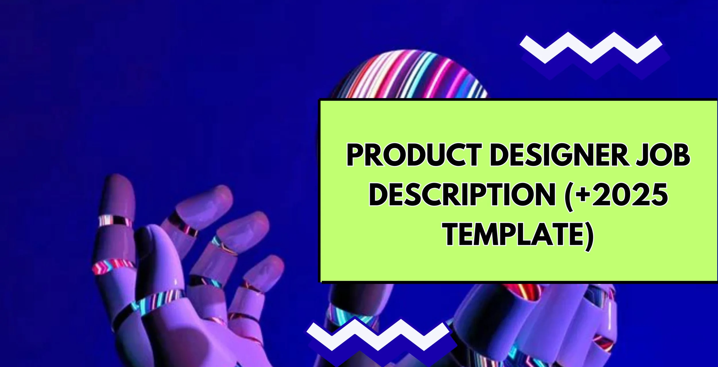 Product design job description template