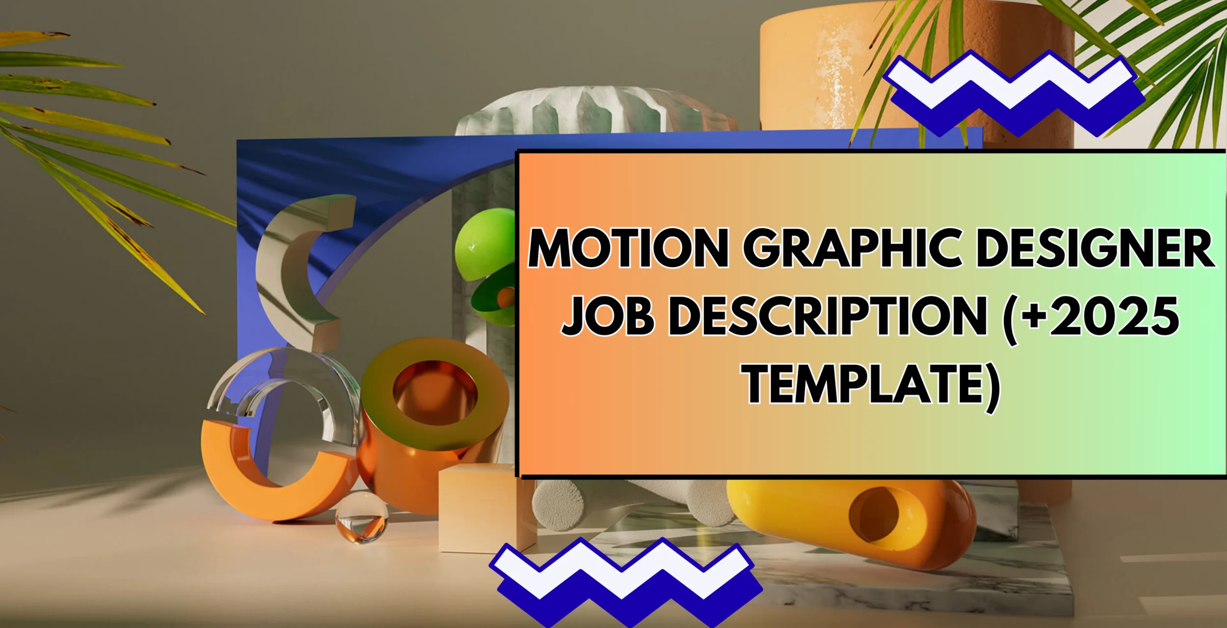 motion graphic designer job description template