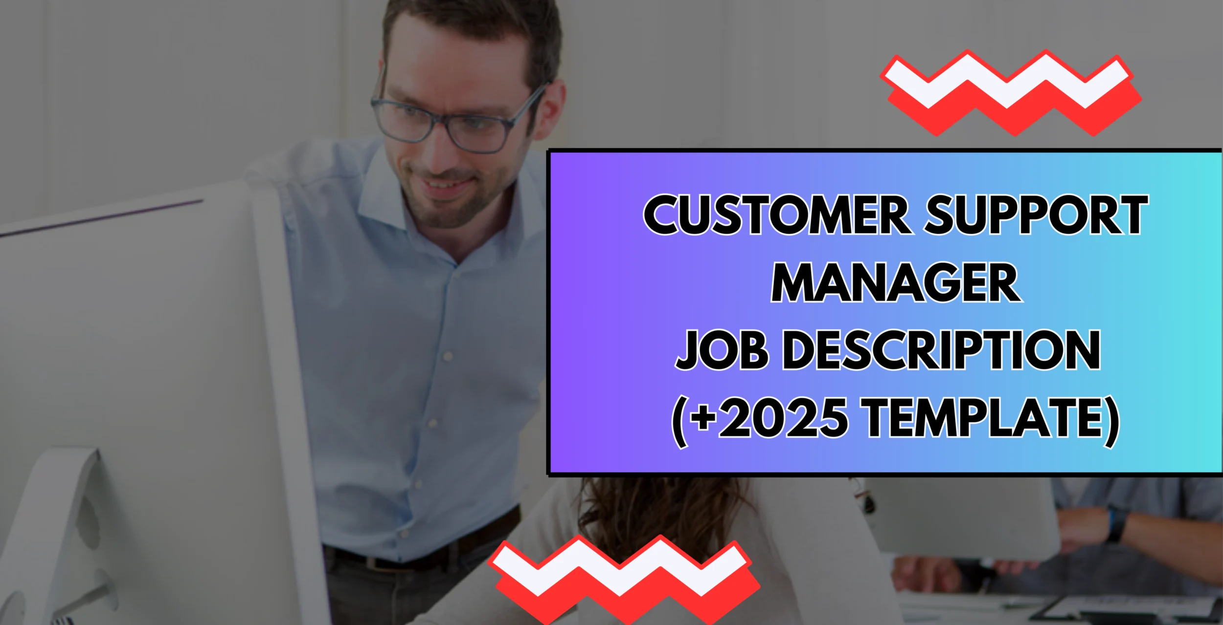 customer support manager JD